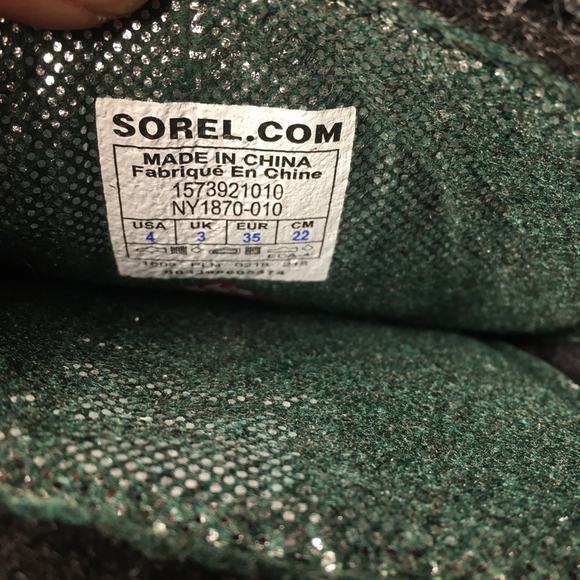 Sorel Youth Glacier XT Black Heavy Duty Winter Boots Big Kid Size 4 - Picture 13 of 13